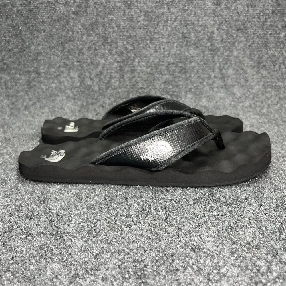 The North Face Sandals Men's 10 Black Toe Post Beach Recovery Athletic Flip Flop